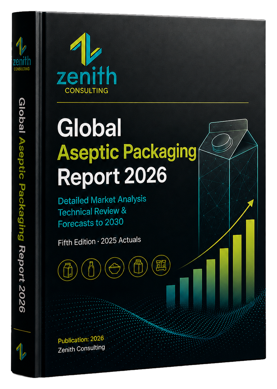 Global Aseptic Packaging Report 2026 — Zenith Global Commercial report cover